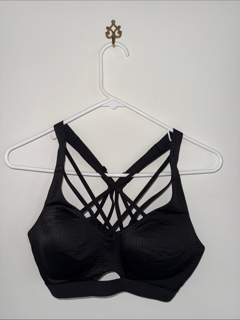 VSX Black Strappy Women's Workout Bralette